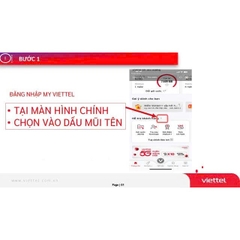 Sim 4G Viettel loại nguyên kít, nguyên seal tự đăng ký chính chủ tại nhà bằng App My Viettel