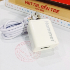 IP- Bộ Sạc Hammer 2.1A chân Linghtning, Hàng Chính Hãng bảo hành 12 tháng
