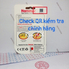 Pin hammer 4c/5c chính hãng- cam kết sản phẩm nhập khẩu Chính Hãng, bảo hành 12 tháng