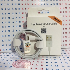 Dây sạc Hammer chân cắm Linghtning loại 6IC (MAIN 6 HẠT) 2A, Mã GZSP, Kim Ánh bảo hành chính hãng 12 tháng
