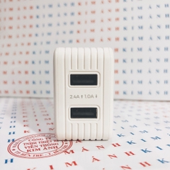 Bộ Sạc nhanh Koracell 2.4A chân Micro (2 cổng USB), check Qr kiểm tra hàng chính hãng, bảo hành 12 tháng