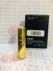Bật lửa Zippo Armor Brush Brass MỸ mã 168 khắc 3D nổi 2 mặt Hồ Ly Chúa 9 đuôi, Hàng chính hãng