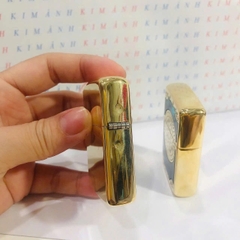 Bật lửa Zippo Chu Niên Brass, khắc chìm cẩn xà cừ mẫu la bàn, vỏ đồng ruột thép không gỉ
