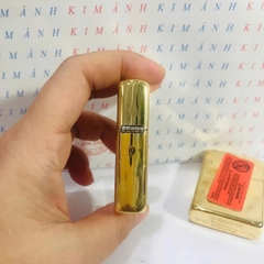 Bật lửa Zippo Brass Chu niên khắc chìm cẩn xà cừ mẫu la bàn hình bán nguyệt, vỏ bằng đồng ruột bằng thép không gỉ