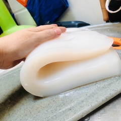 Thạch dừa thô nguyên tấm Size tiêu chuẩn xuất khẩu 1 kg (3 tấm 33x25, dầy 4.5 cm ) dùng nấu chè, trà sữa, mồi câu mực lá