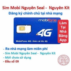 [Chọn sim số đẹp] Sim Mobifone nghe gọi mãi mãi loại nguyên kít, nguyên seal đăng ký chính chủ miến phí tại cửa hàng