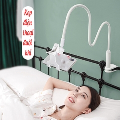 Giá đỡ kẹp điện thoại đuôi khỉ đa năng xoay 360 độ