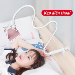 Giá đỡ kẹp điện thoại đuôi khỉ đa năng xoay 360 độ