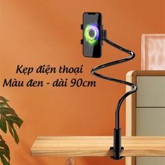 Giá đỡ kẹp điện thoại đuôi khỉ đa năng xoay 360 độ
