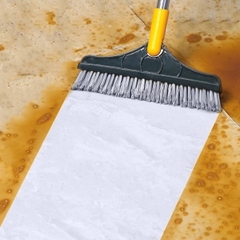 Chổi chà sàn nhà tắm thiết kế đầu gạt nước, xoay 120 độ