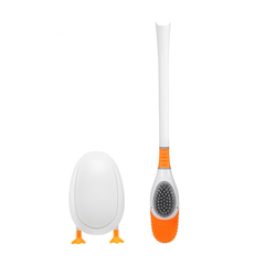 Chổi cọ nhà vệ sinh silicon hình con vịt cute tiện dụng