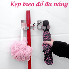 Kẹp treo đồ đa năng, thiết kế sáng tạo, chịu lực