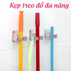 Kẹp treo đồ đa năng, thiết kế sáng tạo, chịu lực