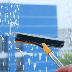 Chổi chà sàn nhà tắm thiết kế đầu gạt nước, xoay 120 độ
