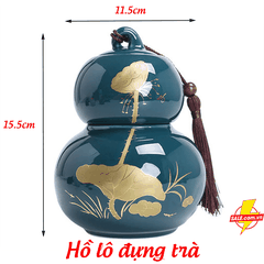 Hồ lô đựng trà, nắp đậy siêu khít, độc đáo và sáng tạo