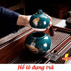 Hồ lô đựng trà, nắp đậy siêu khít, độc đáo và sáng tạo