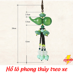 Hồ lô phong thủy treo xe ô tô