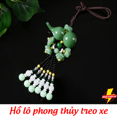 Hồ lô phong thủy treo xe ô tô