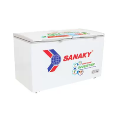 Tủ bảo quản nằm 2 ngăn giàn đồng SANAKY-2899W3 -inventer 230L