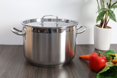 Nồi inox 3 đáy nắp inox 28 cm Fivestar N28-3QB