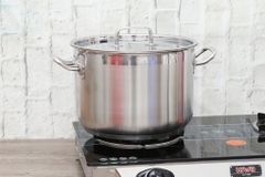 Nồi inox 3 đáy nắp inox 28 cm Fivestar N28-3QB