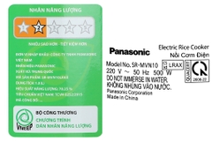 Nồi cơm điện Panasonic 1 lít-SR-MVN10