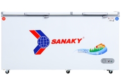 Tủ bảo quản 2 ngăn SANAKY-6699W1 dàn lạnh đồng/500L