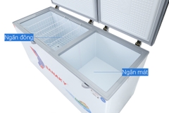 Tủ bảo quản 2 ngăn SANAKY-6699W1 dàn lạnh đồng/500L