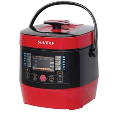 Nồi áp suất điện đa năng điện tử SATO ST-607PC 6 lít