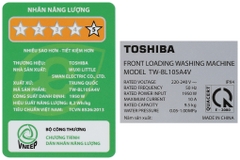 Máy giặt Toshiba inverter 10.5 kg TW-BL115A2V(SS)