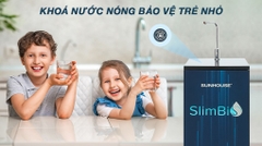 Máy lọc nước R.O nóng lạnh SUNHOUSE SLIMBIO SHA76214CK-S