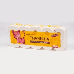 Giấy toilet cao cấp Thanh Hà ( 10 cuộn )