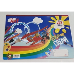 Vở vẽ A3 dán gáy 30 tờ  - TN214