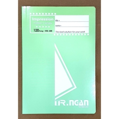 Sổ keo gáy A4 kẻ ngang 120 trang - TN680
