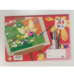 Vở vẽ A4 dán gáy 30 Tờ - TN213