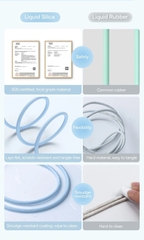 Cáp sạc nhanh USB IPhone Baseus Jelly Liquid Silica Gel Fast Charging 2.4A Data Cable