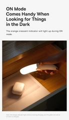 Đèn Cảm Ứng Thông Minh Baseus crescent moon Human Body Induction Night Light