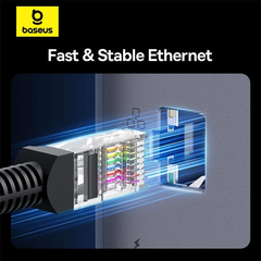 OS-Baseus Spacemate Series 10-in-1 (MAC) Docking Station Space Grey USB-C to 1*HDMI 4K@60Hz+1*HDMI 4K@30Hz+2*USB-A (5Gbps)+1*USB-C (5Gbps)+1*RJ45+2*USB-A (480Mbps)+1*USB-C (PD)+1*3.5mm Audio