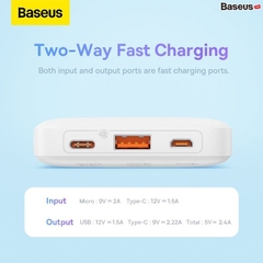 Pin Sạc Dự Phòng Baseus Airpow Fast Charge Power Bank 10000mAh 30000mAH 20W PD QC FCP