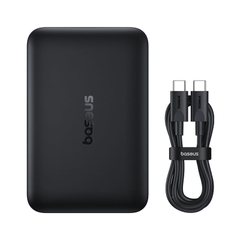 Pin Dự Phòng Không Dây Baseus EnerFill FM11 Ultra-Mini 10000mAh 22.5W (Sạc Không Dây 15W, Kèm Cáp C to C 0.3m 60W)