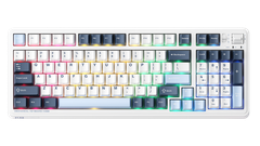 Bàn phím cơ Machenike KG98 Tri-mode Purple Gold switch