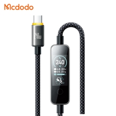 Cáp Sạc Nhanh C to C MCDODO CA-875 240W (with TFT Screen Display, 1.2m, 480Mbps)