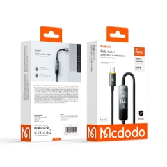 Cáp Sạc Nhanh C to C MCDODO CA-875 240W (with TFT Screen Display, 1.2m, 480Mbps)