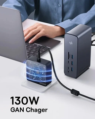Hub Mở Rộng Đa Năng Baseus UnionJoy Pro 17-Port cho Macbook/ Laptop/ Smartphone