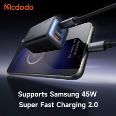 Củ Sạc Nhanh MCDODO Gana series CH-098 67W (2*Type-C +1*USB-A port)