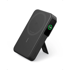Pin Dự Phòng Từ Tính Kiêm Sạc Không Dây Qi2 1C ANKER Maggo A1654 10000mAh 27W (With Stand, Sạc Không Dây Chuẩn Qi2 15W, Smart Digital Display, Wireless PowerIQ)