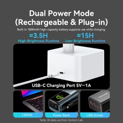 Đèn Để Bàn VENTION PDB 5W (CRI Ra≥90, 2700K-4000K-6000K, 1800mAh, Up to 15H)