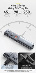 Bút Laser trình chiếu Baseus Orange Dot Wireless Presenter Red Laser Pointer