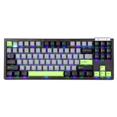 Bàn phím cơ Darmoshark TOP 87 Tri mode RGB Matcha Switch - Chính Hãng VN
