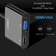 UGREEN HDMI to VGA + HDMI Converter CM101 40744